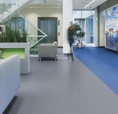 Forbo Marmoleum Solid Concrete 3734-373435 blue shimmer фото 3 | FLOORDEALER
